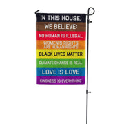 In This House... Garden Flag - Domestic Domestic
