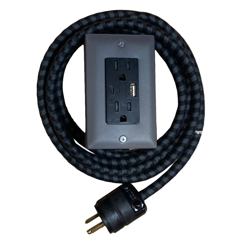 Exto USB C 8ft  | Fog - Domestic Domestic