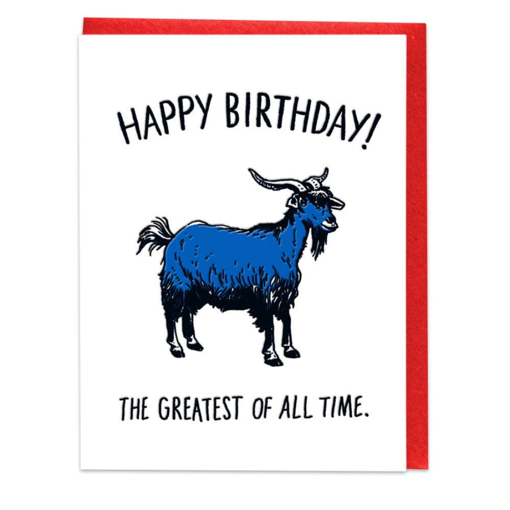 Greatest Of All Time Card - Domestic Domestic
