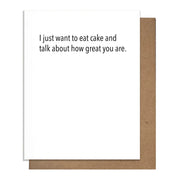 Cake & Great Card - Domestic Domestic