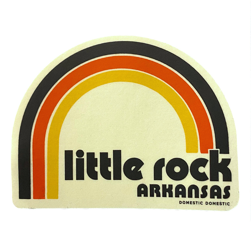 Little Rock Happy Days Sticker