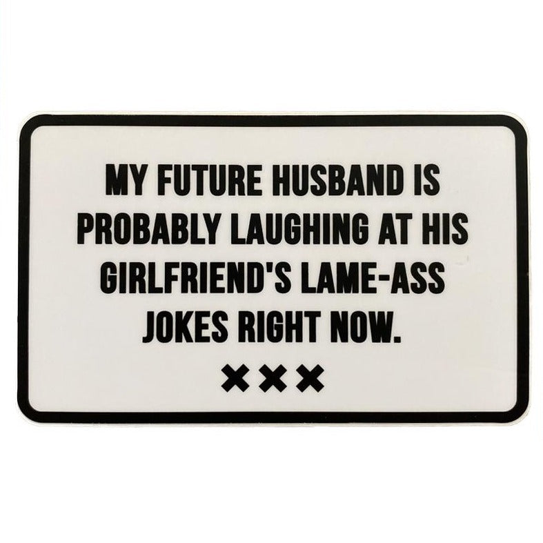 My Future Husband Sticker