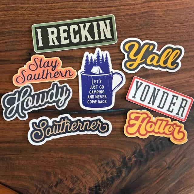Let's Just Go Sticker