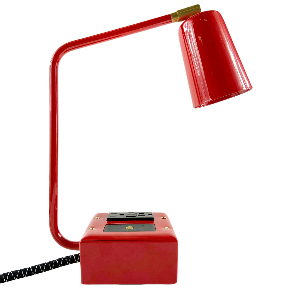 JAX Touch Smart Charging USBC Task Lamp | Rocket Red
