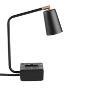 JAX Touch Smart Charging USBC Task Lamp | Carrara Black - Domestic Domestic
