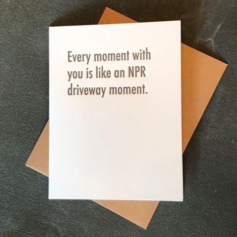 NPR Moment Card