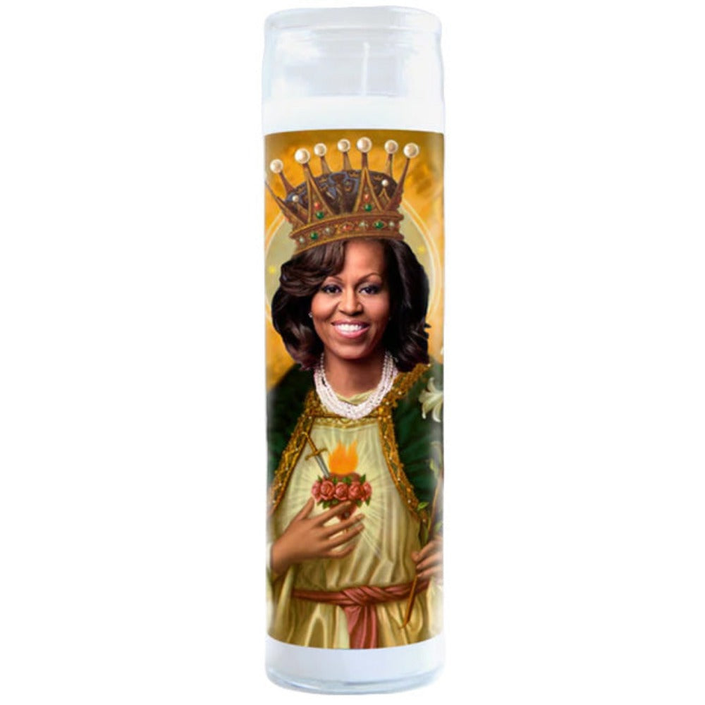 Michelle Obama Candle