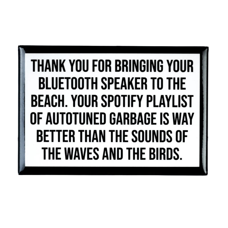 Bluetooth Speaker Magnet
