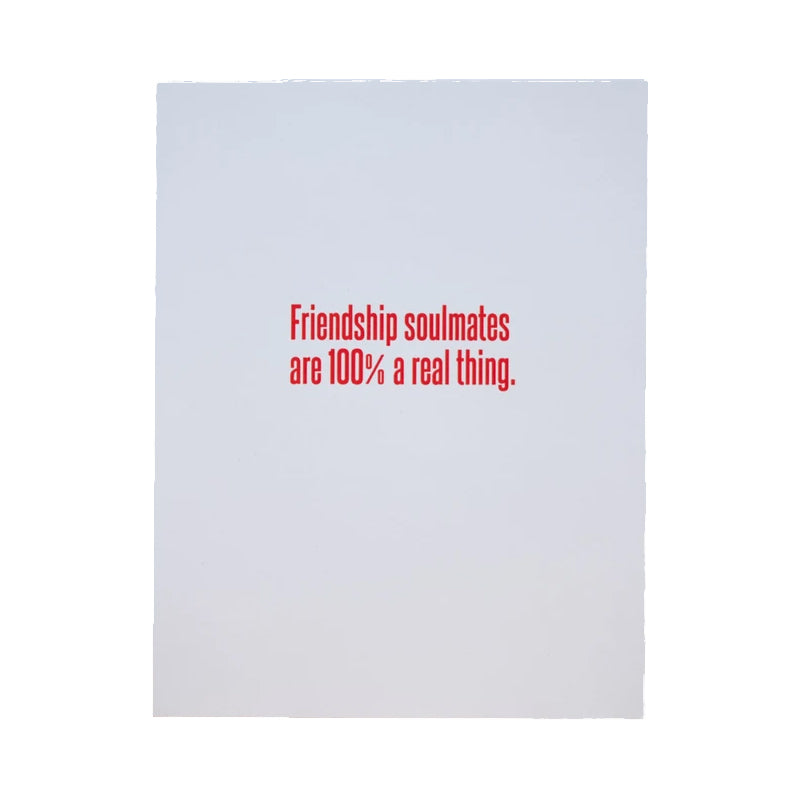 Friendship Soul Mates Card