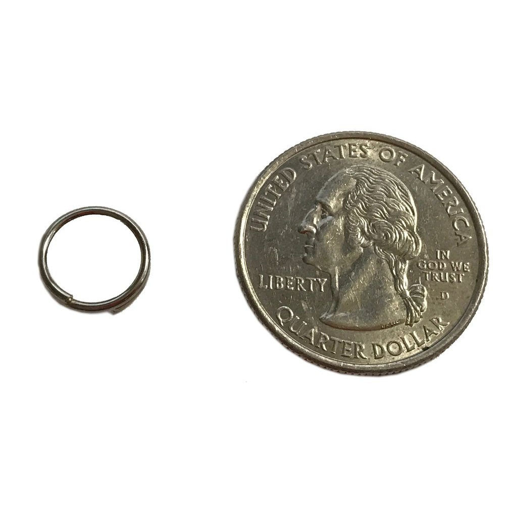 Nano Titanium Split Ring | 10mm