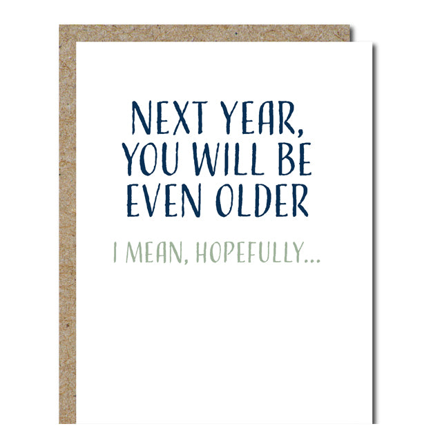 Next Year Card - Domestic Domestic