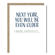 Next Year Card - Domestic Domestic