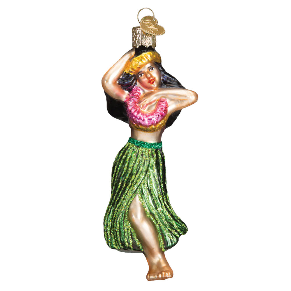 Hula Dancer Ornament - Domestic Domestic