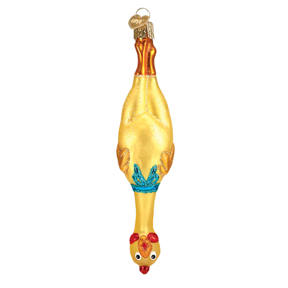 Rubber Chicken Ornament - Domestic Domestic