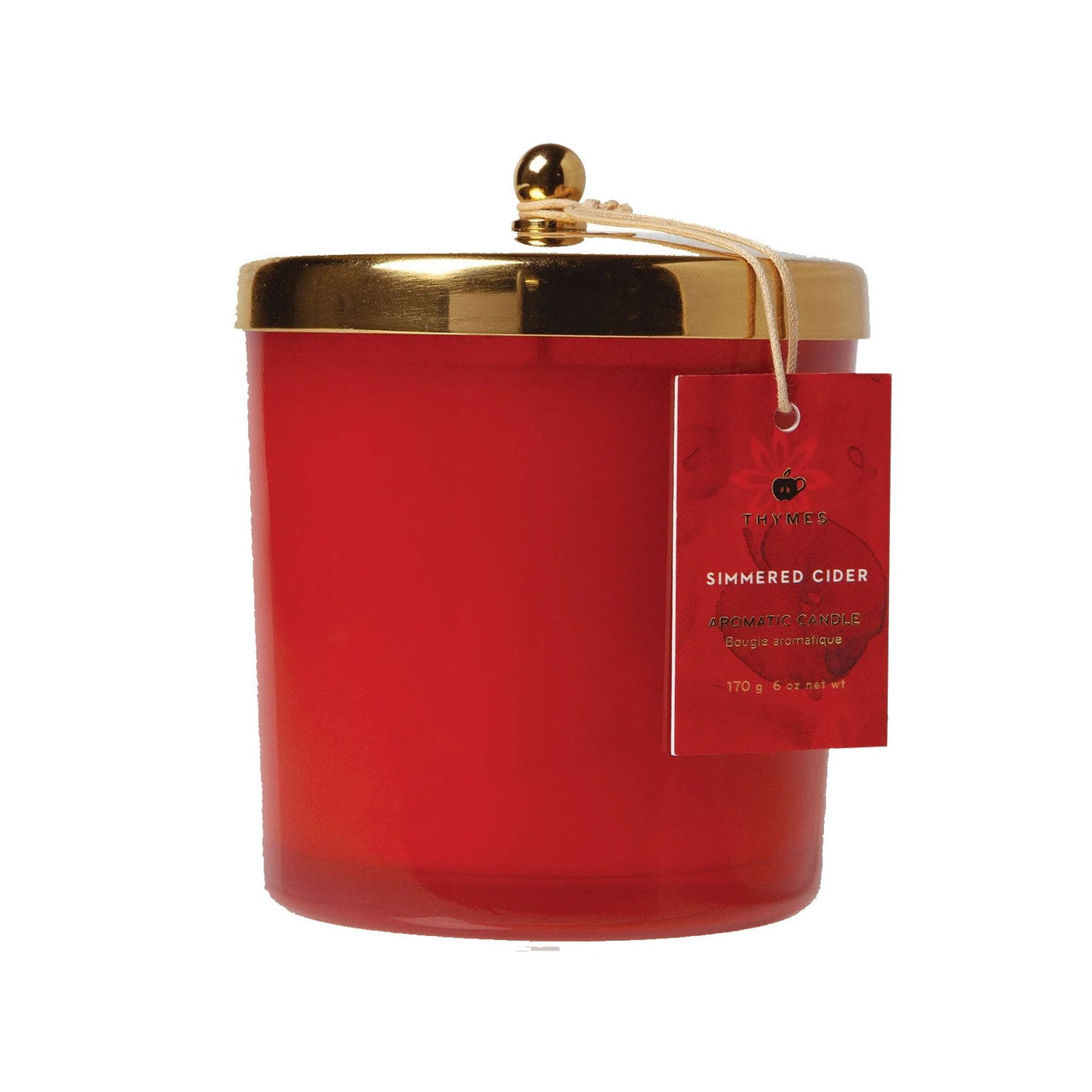 Simmered Cider Harvest Red Poured Candle