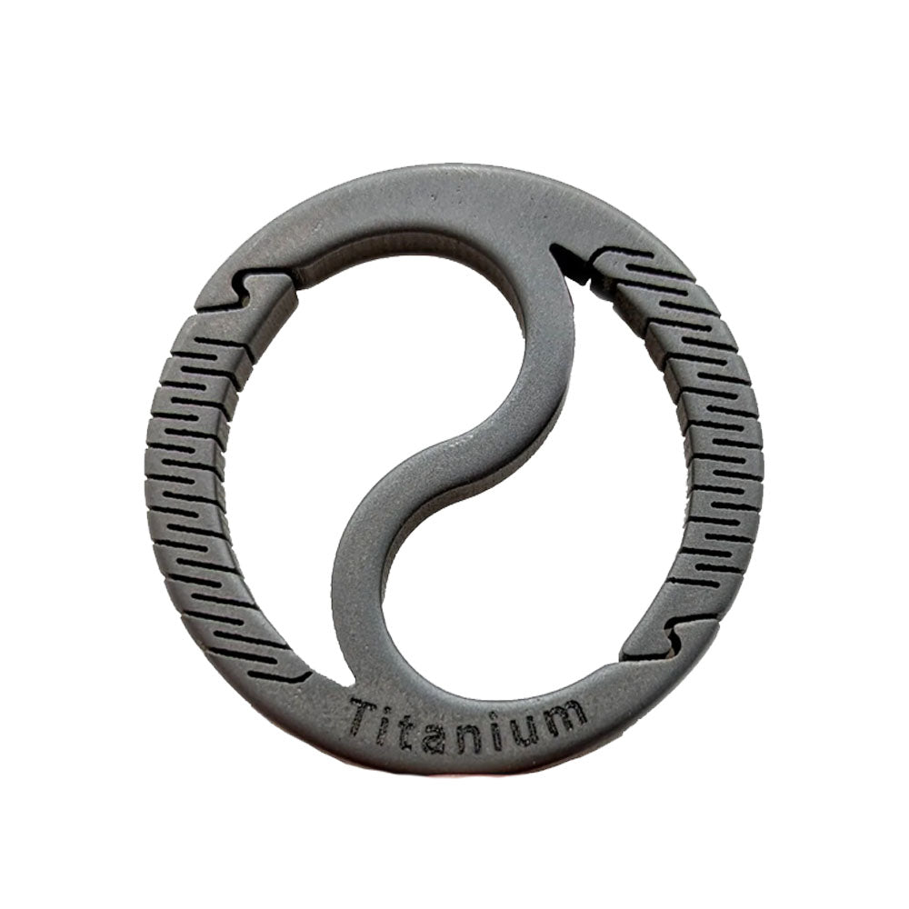 Titanium Living Spring Ring