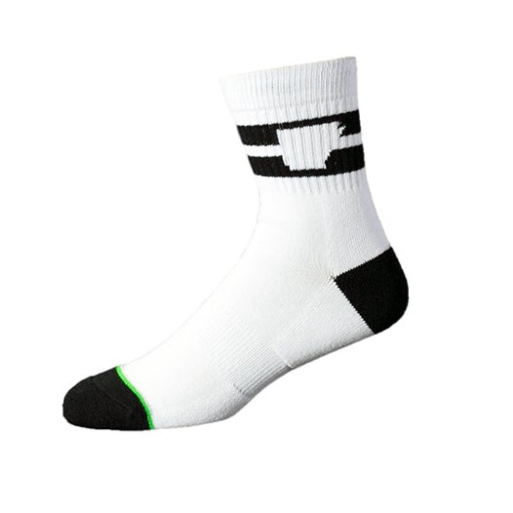 Tailgater Mid Sock | White