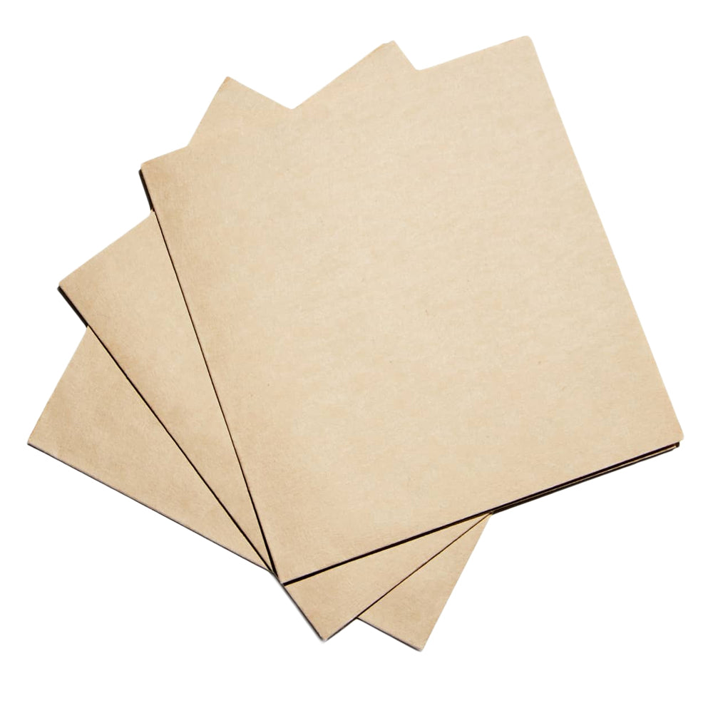 Unbleached Square Filters - Domestic Domestic