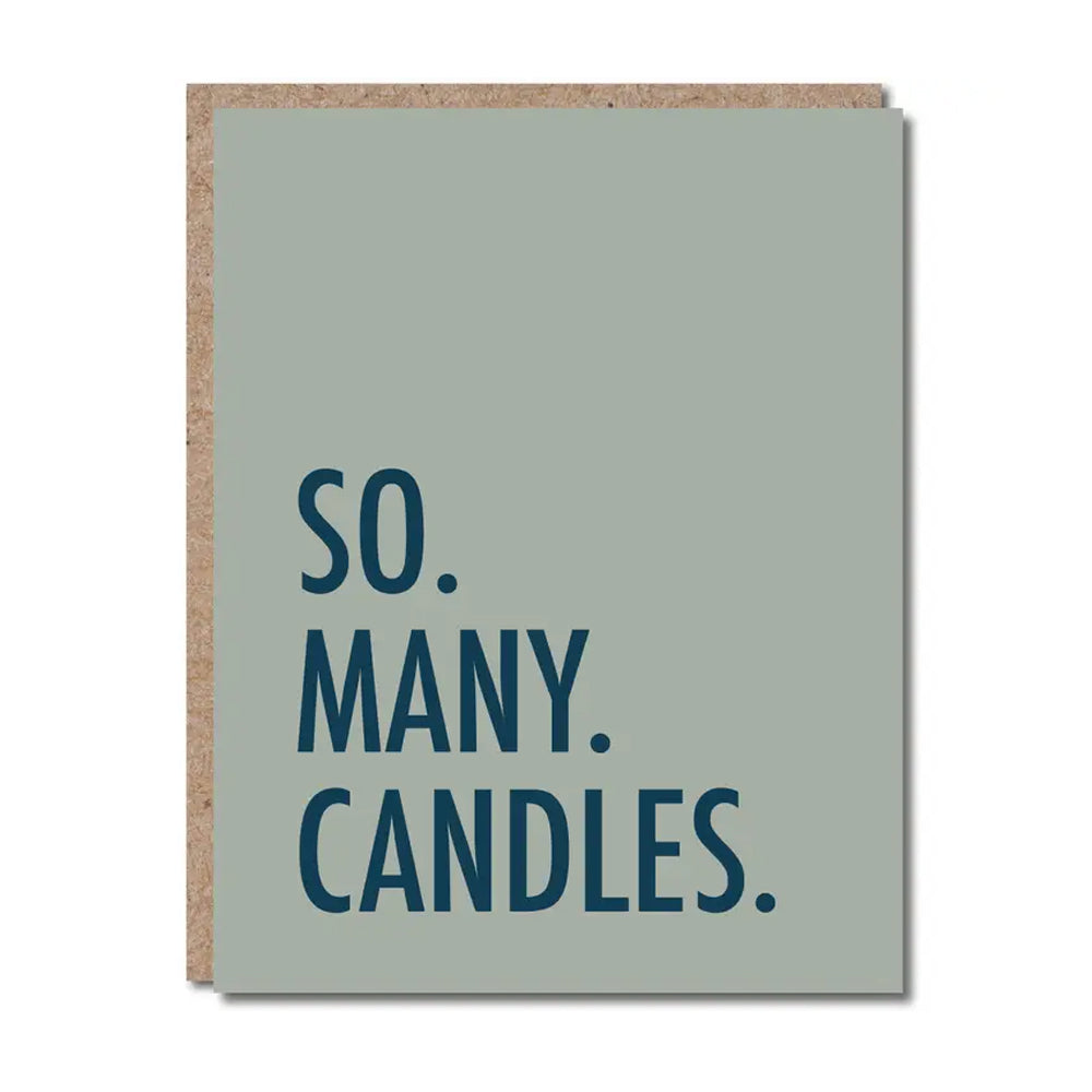 So Many Candles Card