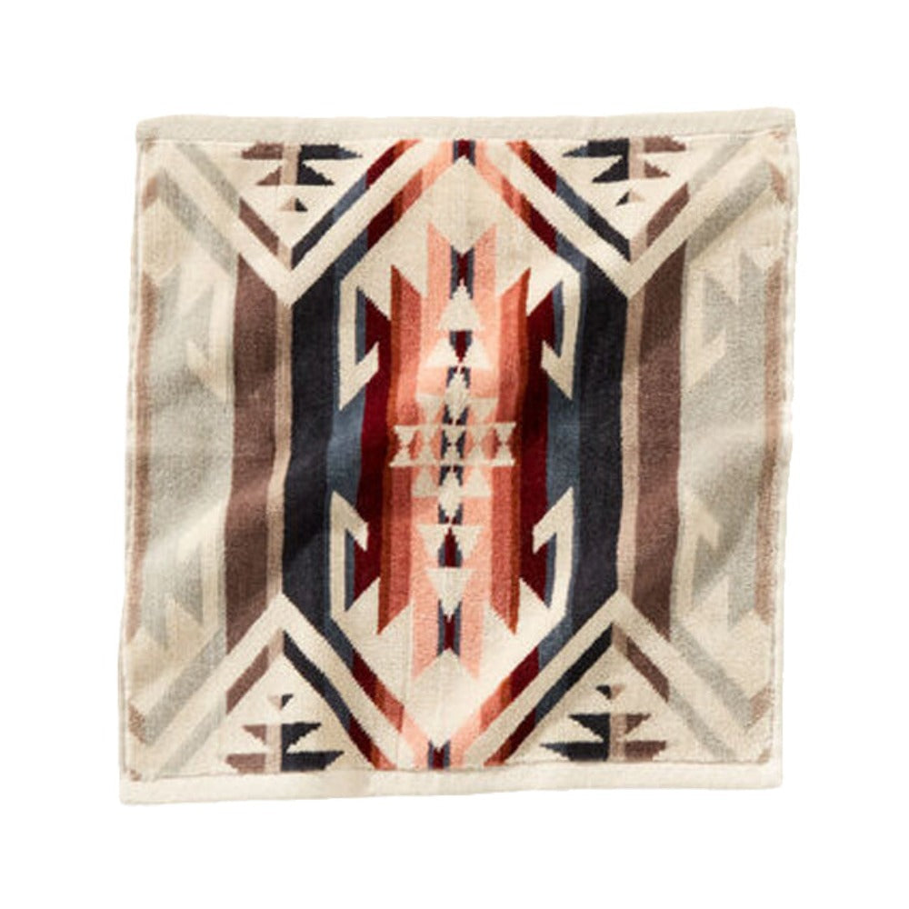 Iconic Jacquard Wash Cloth | White Sands - Domestic Domestic