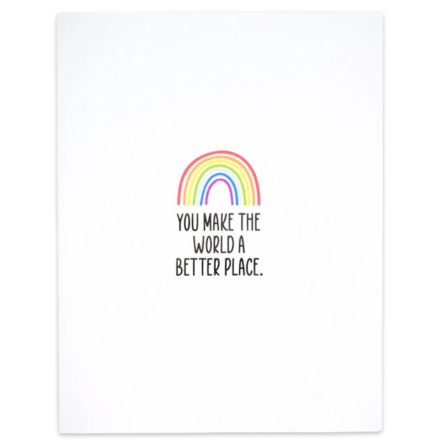 You Make The World Card
